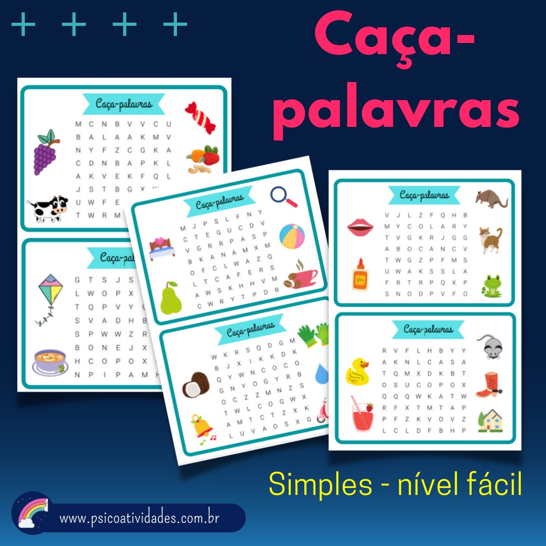 Caça - palavras simples